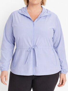 Duluth Outdoor Quick Dry Lightweight Adventure Cinch Waist Blue Jacket [size 3X]